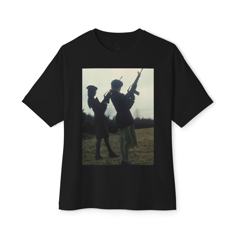Oversized Boxy Irish Republican T-Shirt: Tiocfaidh ar la, Kneecap
