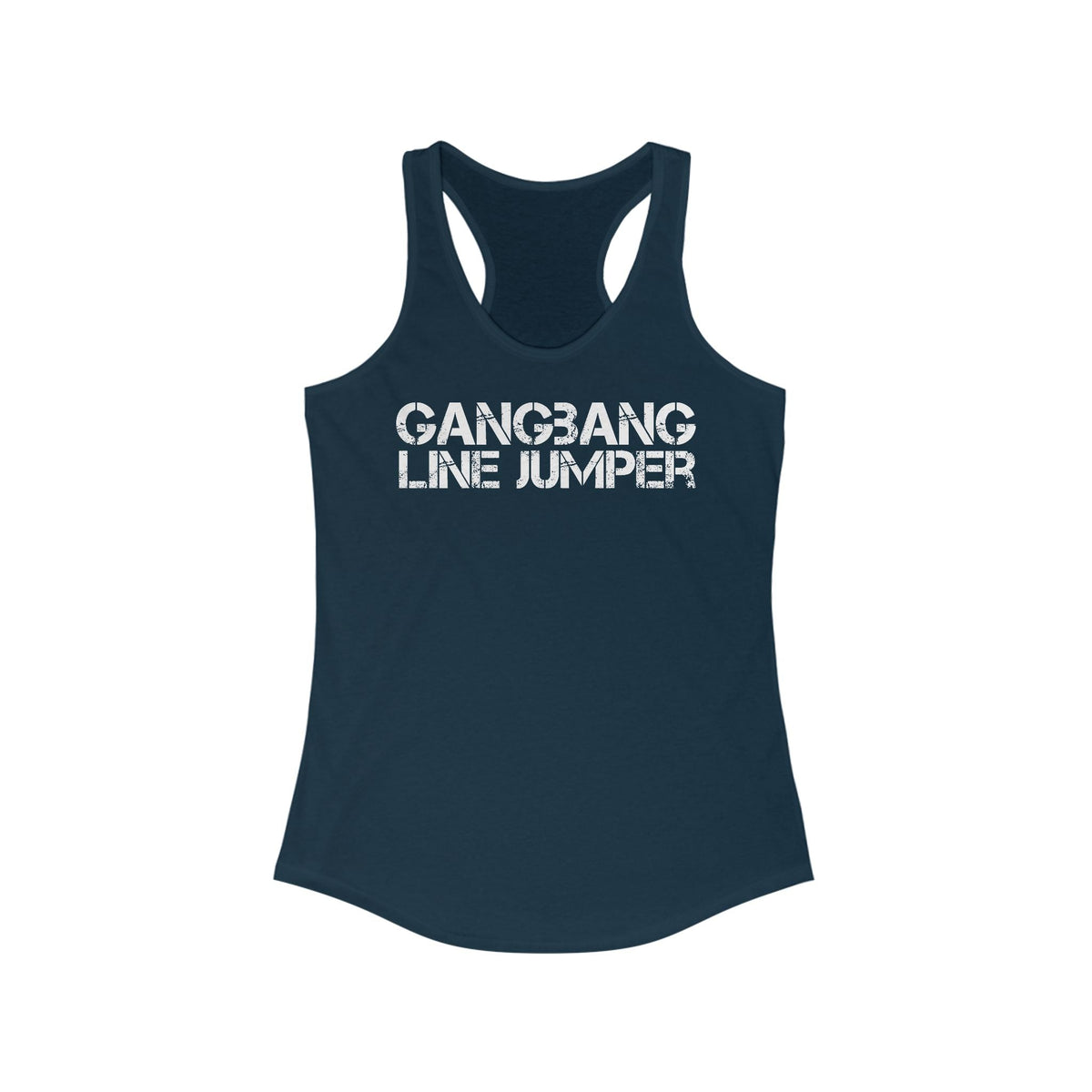 Gangbang Line Jumper - Women’s Racerback Tank