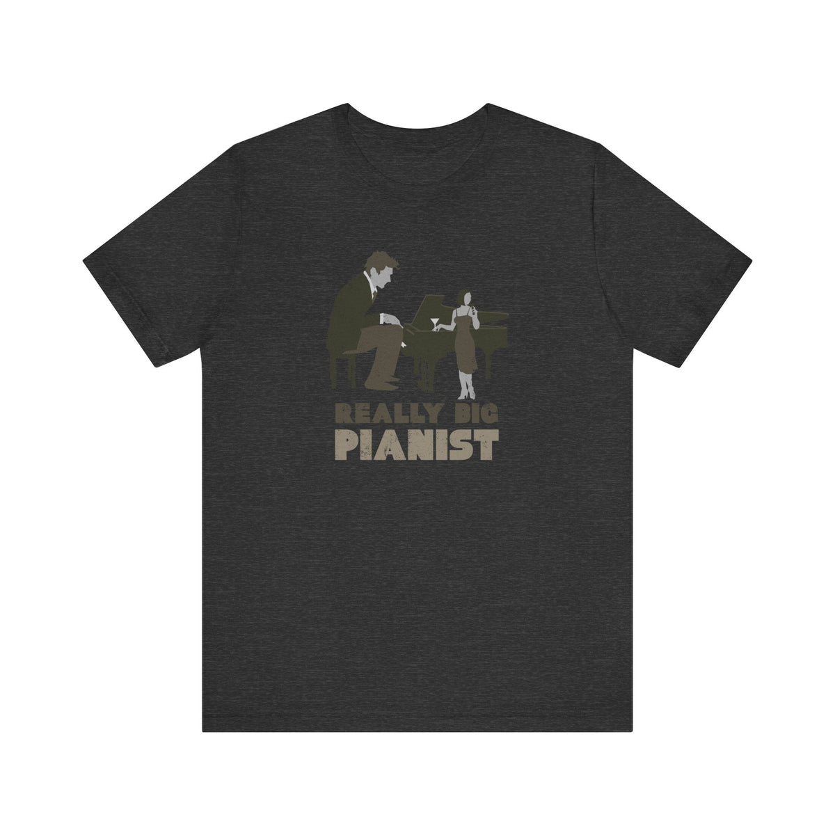 Really Big Pianist - Men's T-Shirt