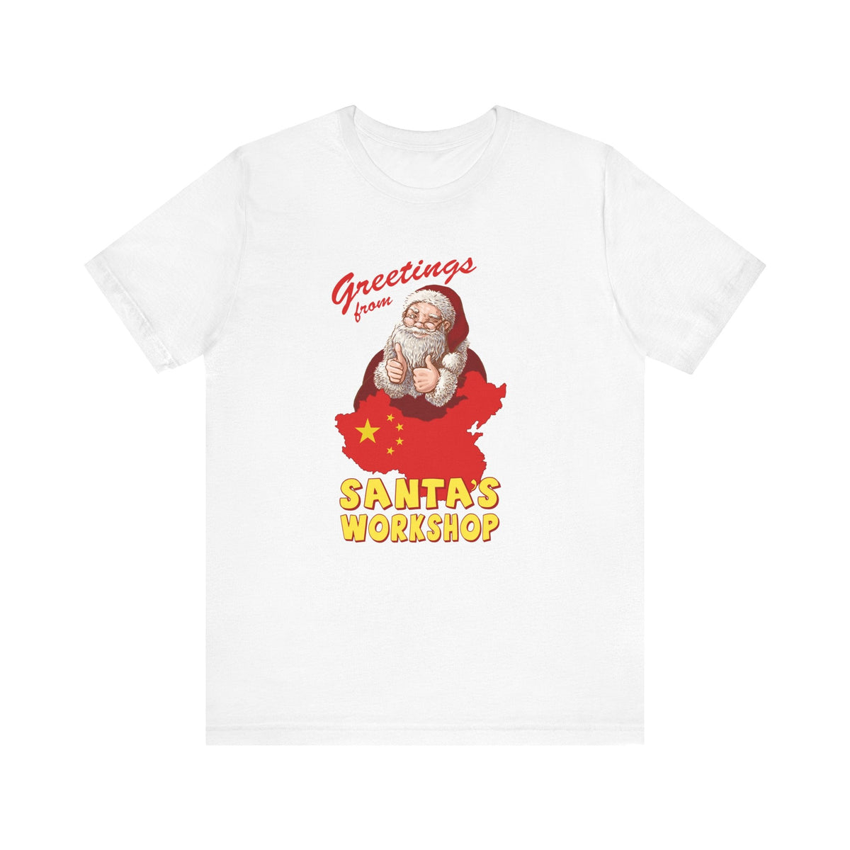 Greetings From Santa's Workshop (China) - Men's T-Shirt