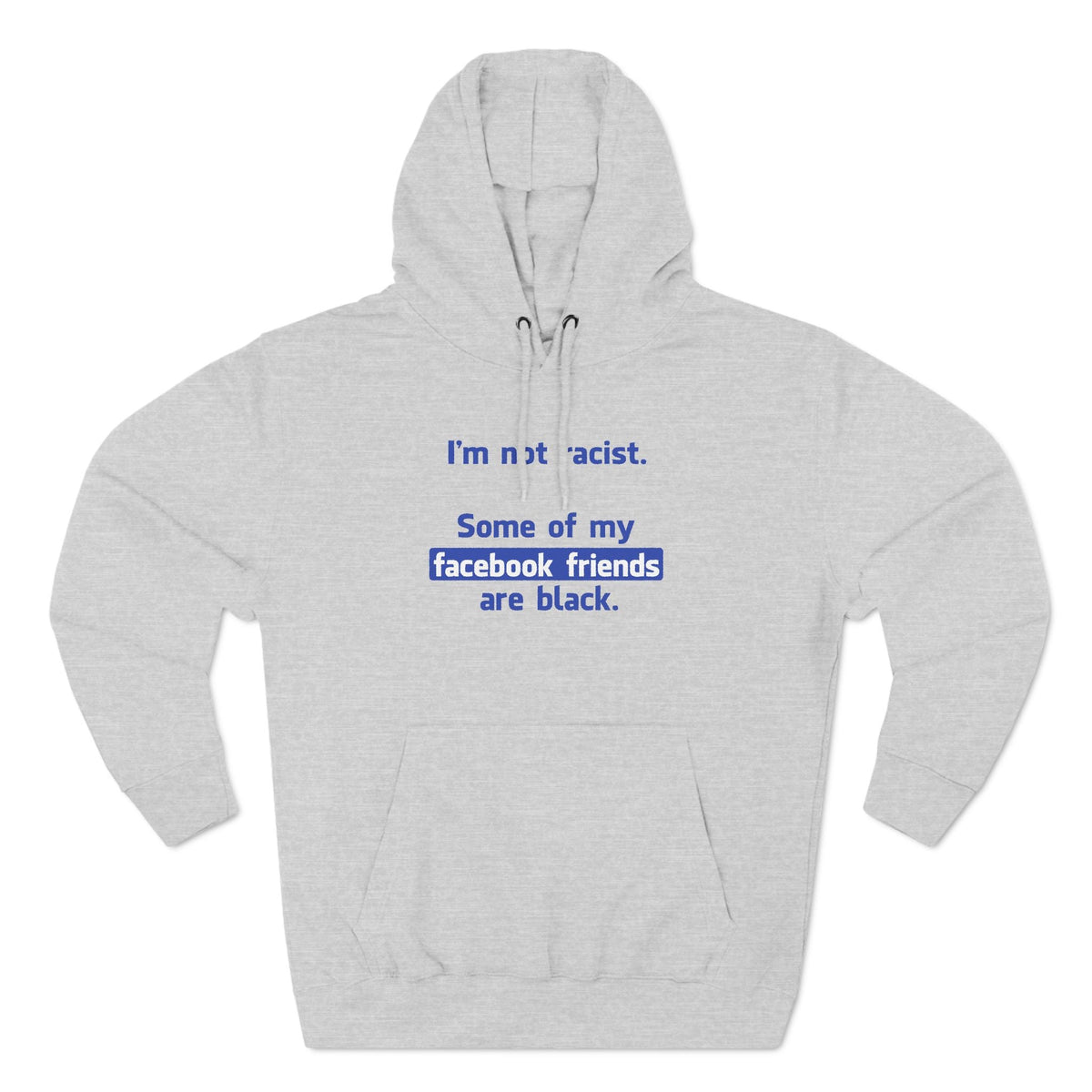 I'm Not Racist. Some Of My Facebook Friends Are Black. - Hoodie