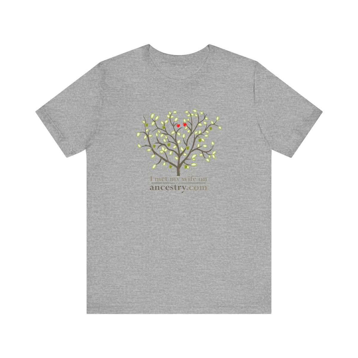 I Met My Wife On Ancestry.Com - Men's T-Shirt