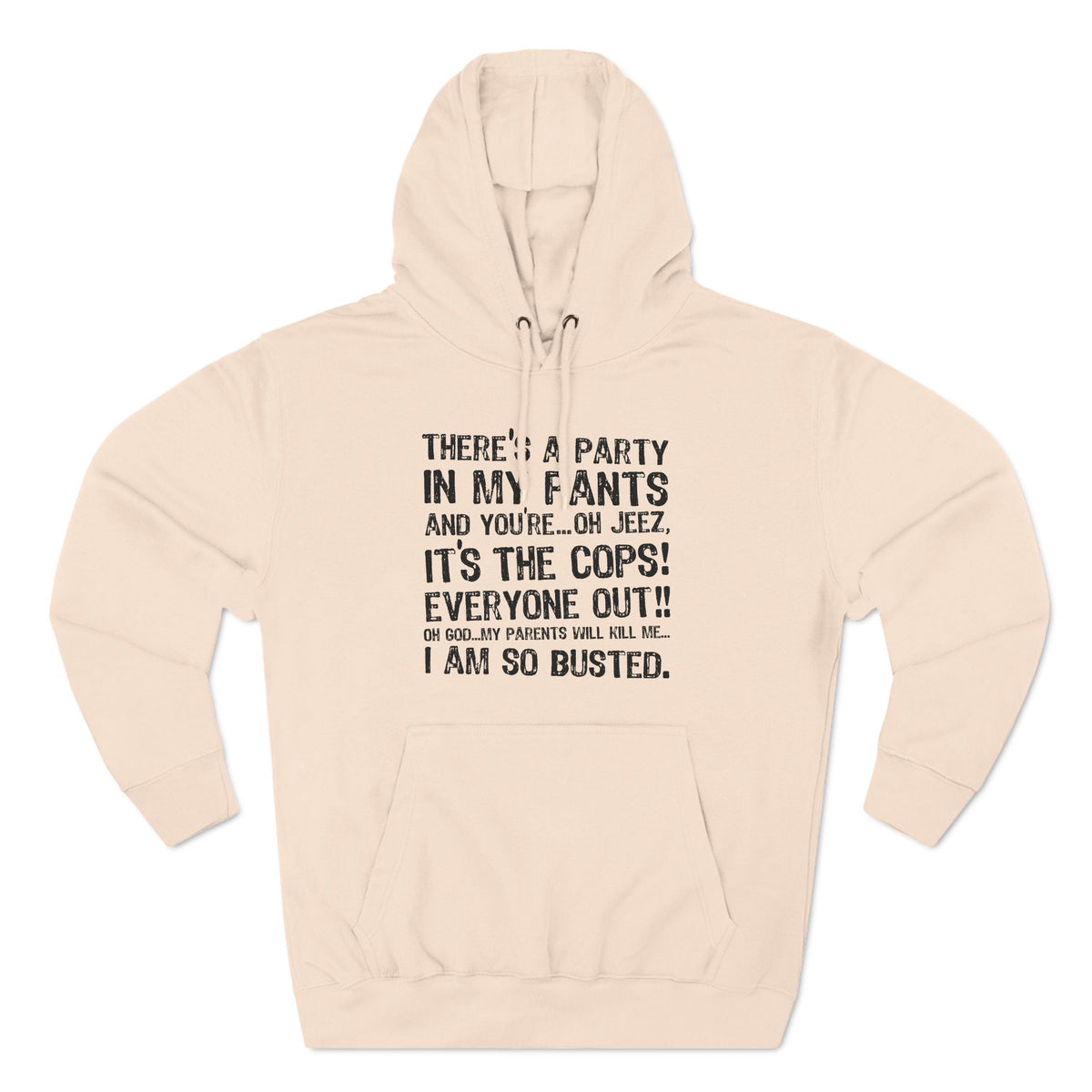 There's A Party In My Pants And You're... Oh Jeez It's The Cops! - Hoodie
