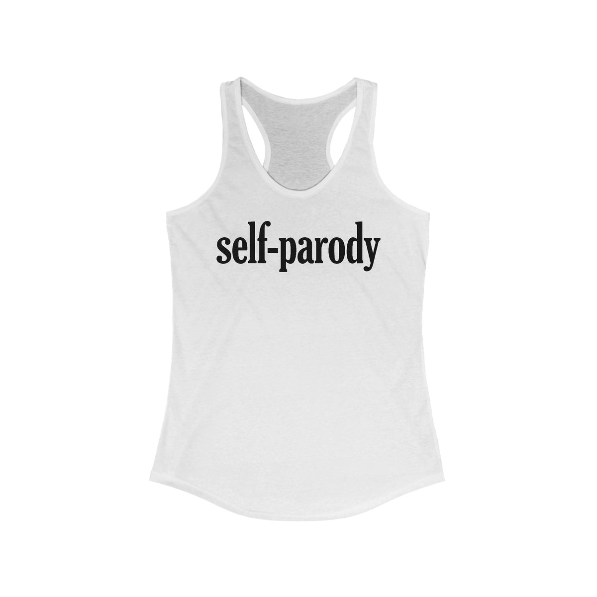 Self-Parody  - Women's Racerback Tank