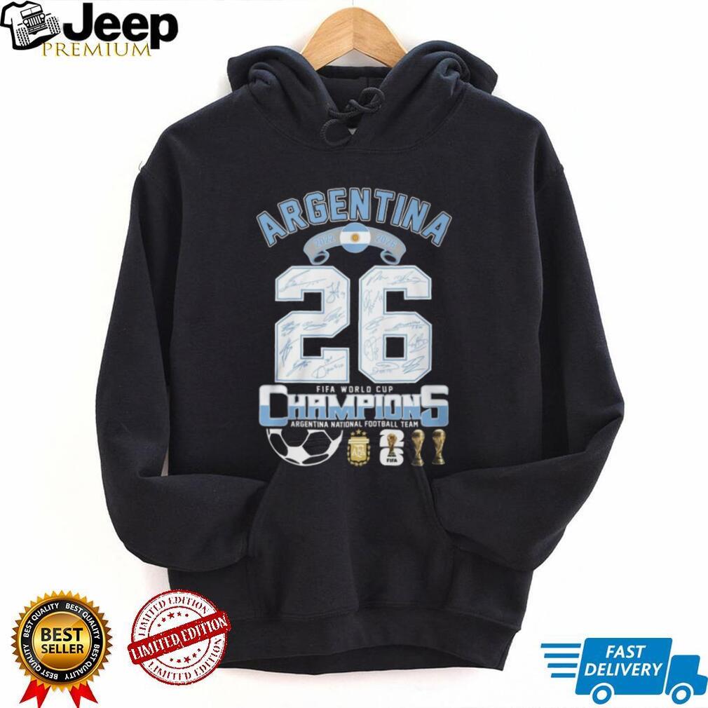 Argentina National Football Team World Cup Champions 2026 Shirt