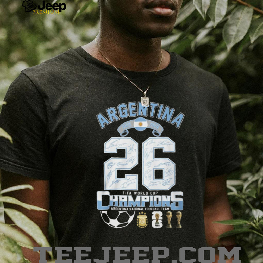 Argentina National Football Team World Cup Champions 2026 Shirt