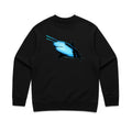 Unisex | Laser Eye Shark | Crewneck Sweatshirt