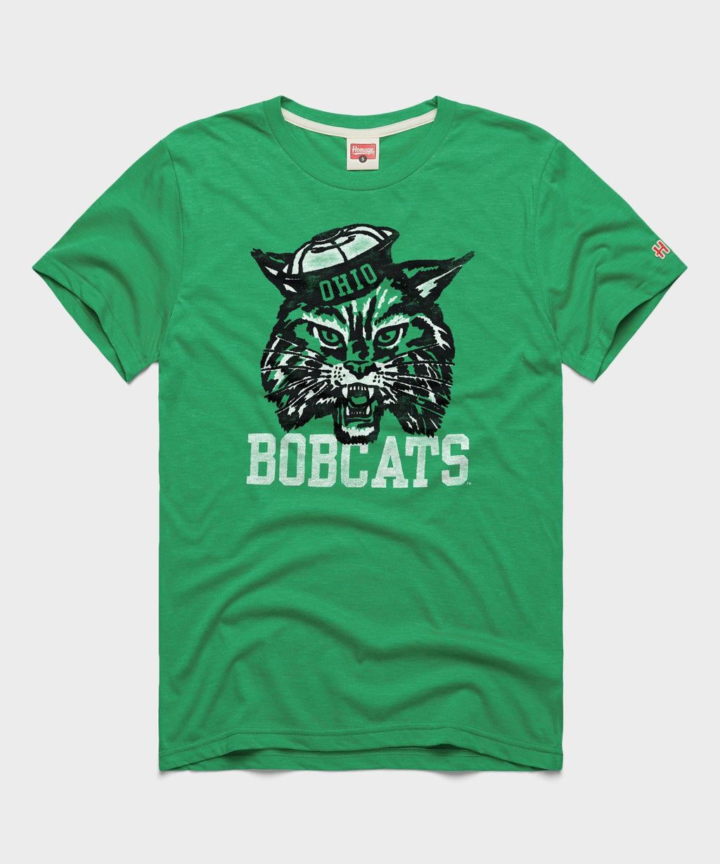 Bobcats Green And White