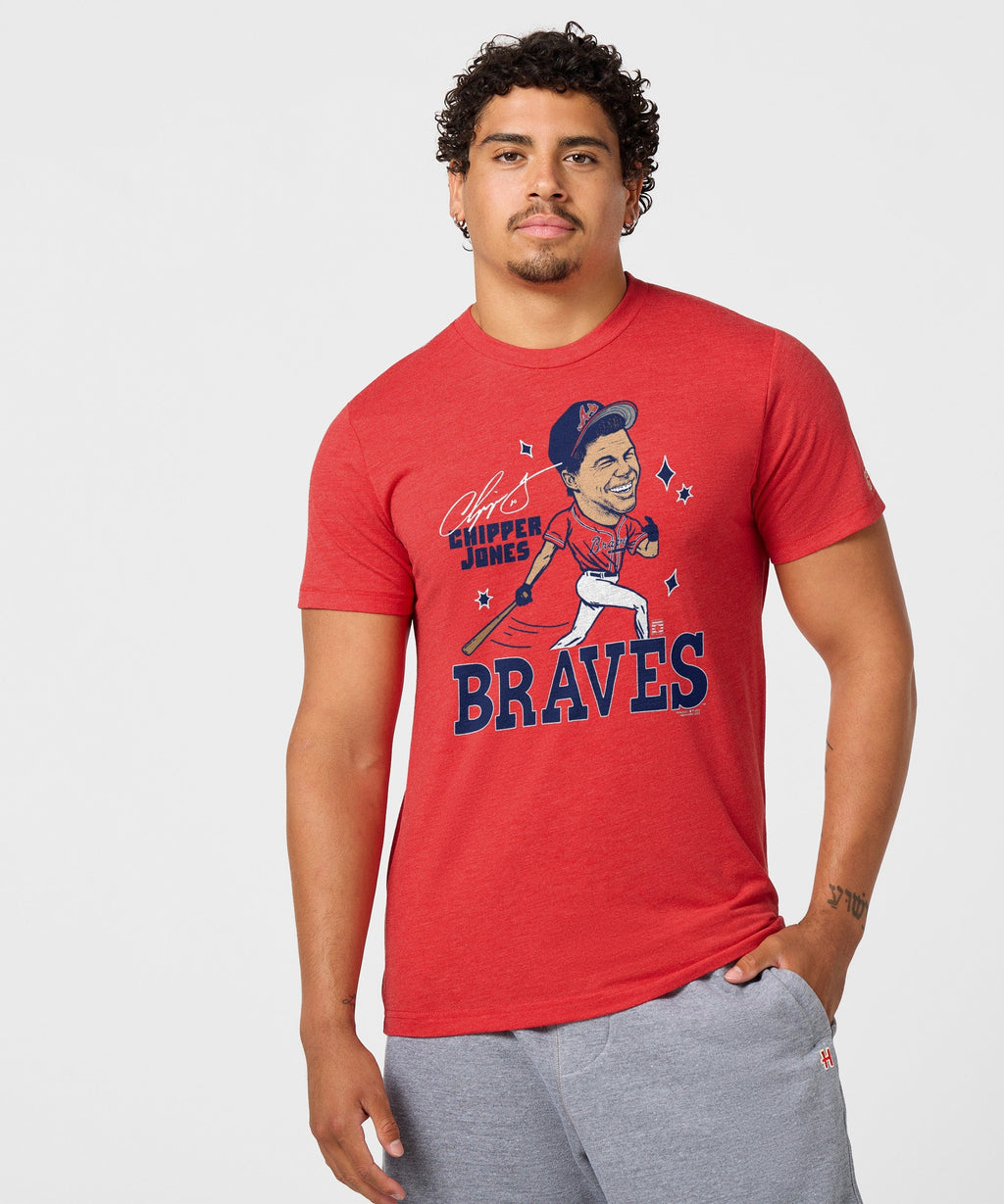 Braves Chipper Jones Signature