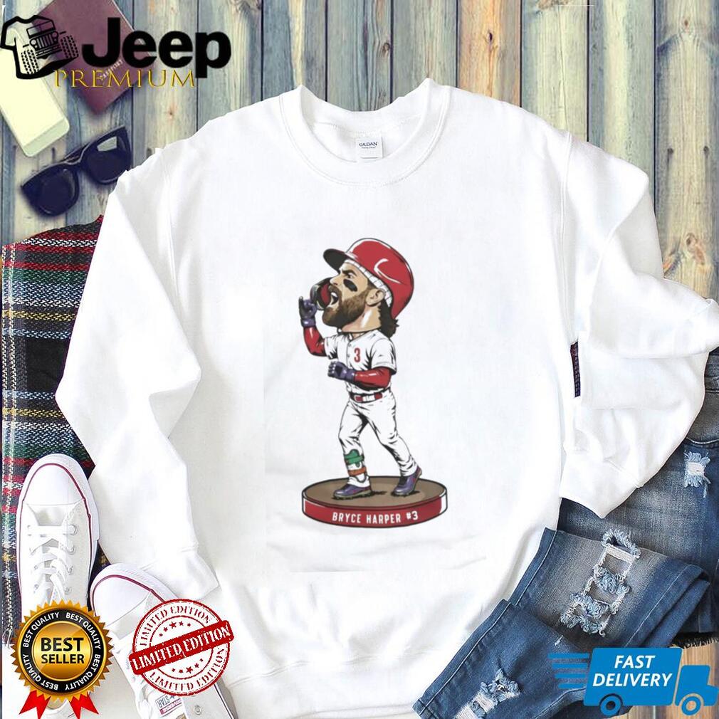 Bryce Harper Philadelphia Baseball Bobblehead Shirt