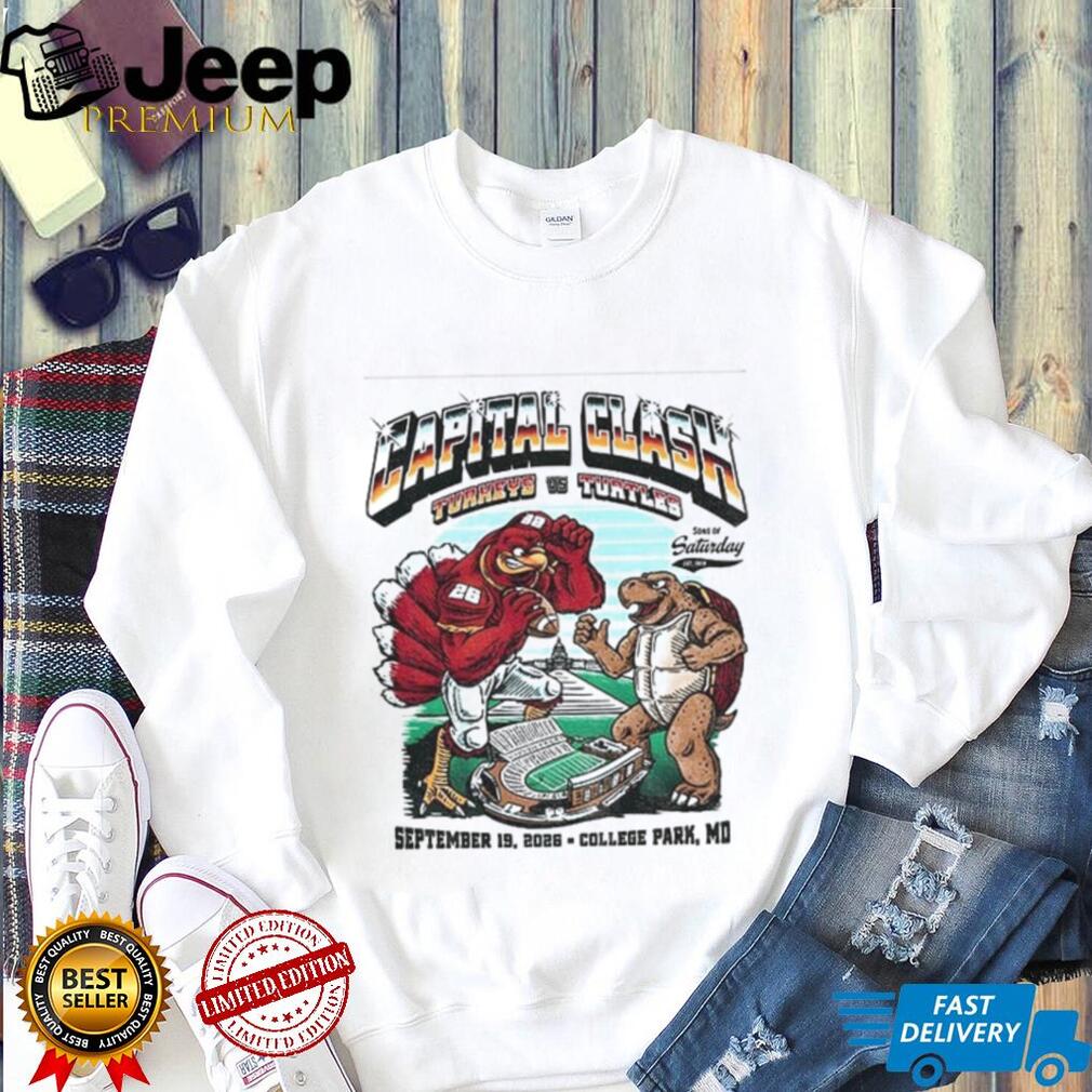 Capital Clash Turkeys vs Turtles sons of Saturday September 19 2026 shirt