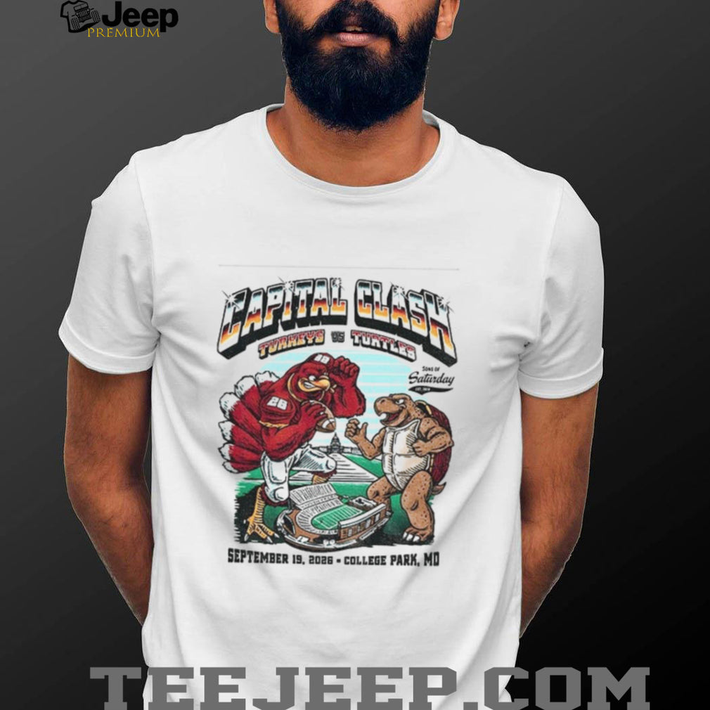 Capital Clash Turkeys vs Turtles sons of Saturday September 19 2026 shirt