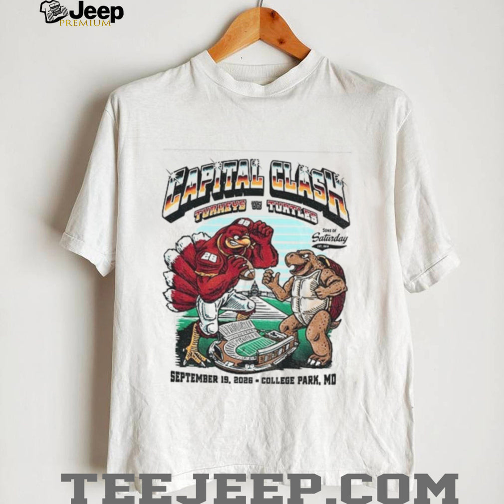 Capital Clash Turkeys vs Turtles sons of Saturday September 19 2026 shirt