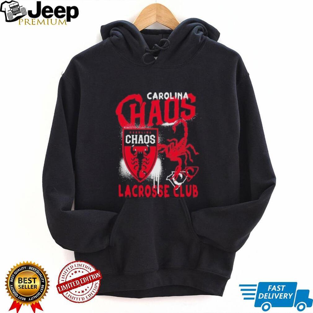 Carolina Chaos Lacrosse Club Scorpion shirt