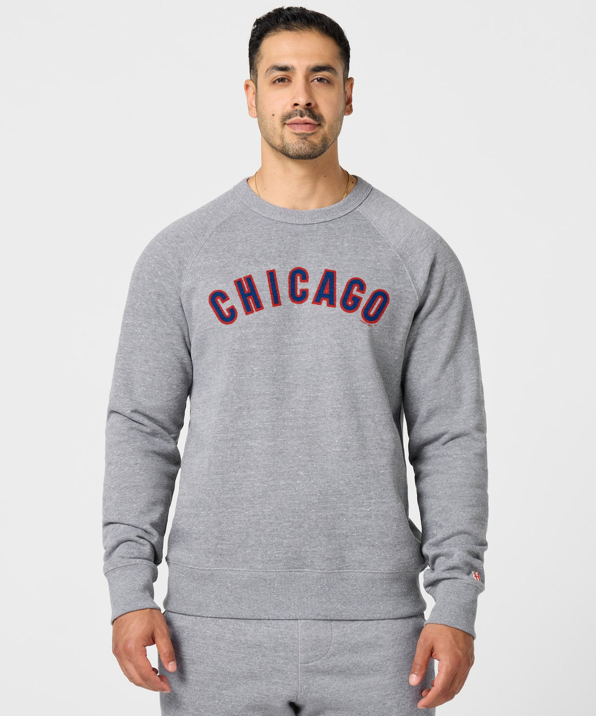 Chicago Cubs Jersey Logo '58 Crewneck
