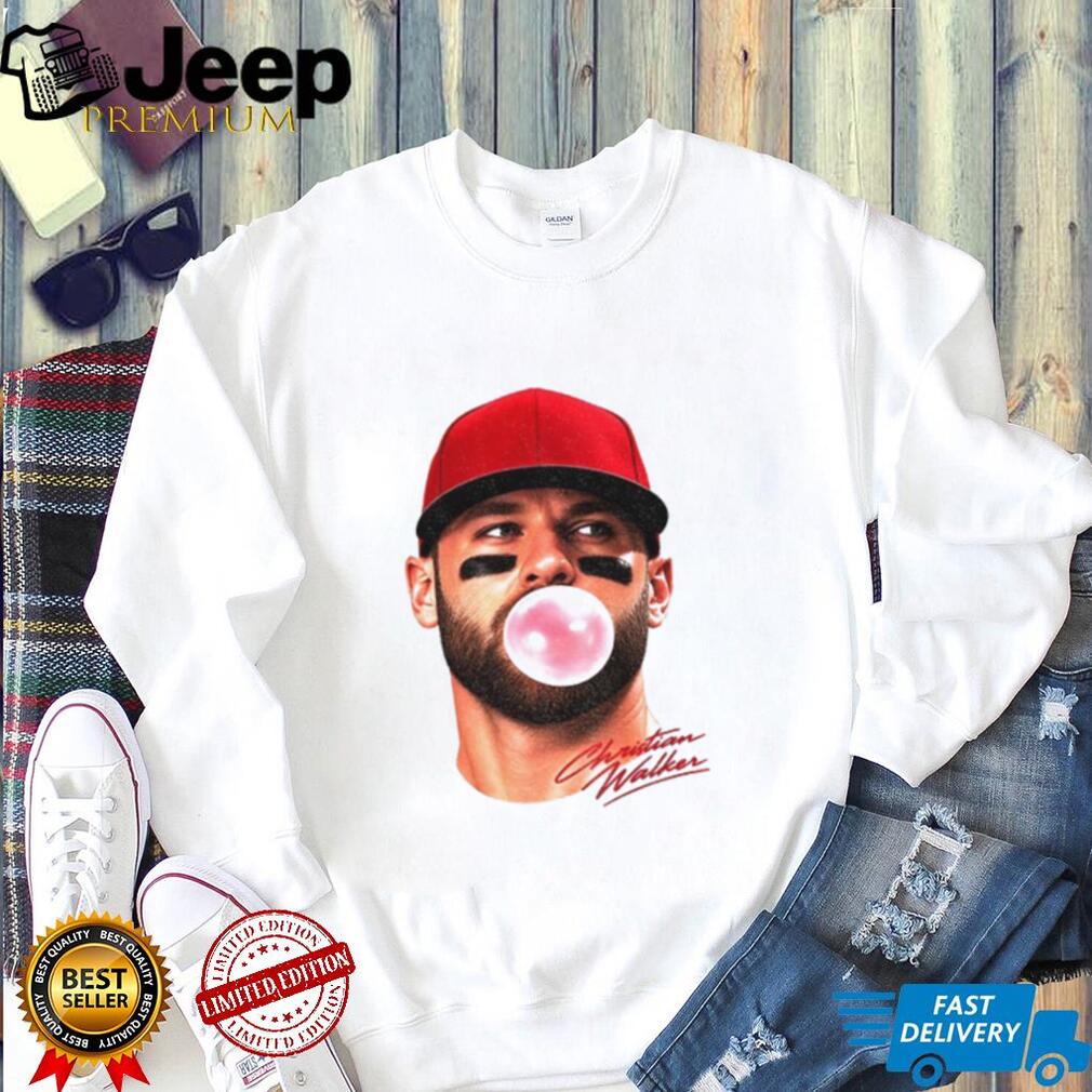 Christian Walker Allstar Bubble MLB baseball player shirt