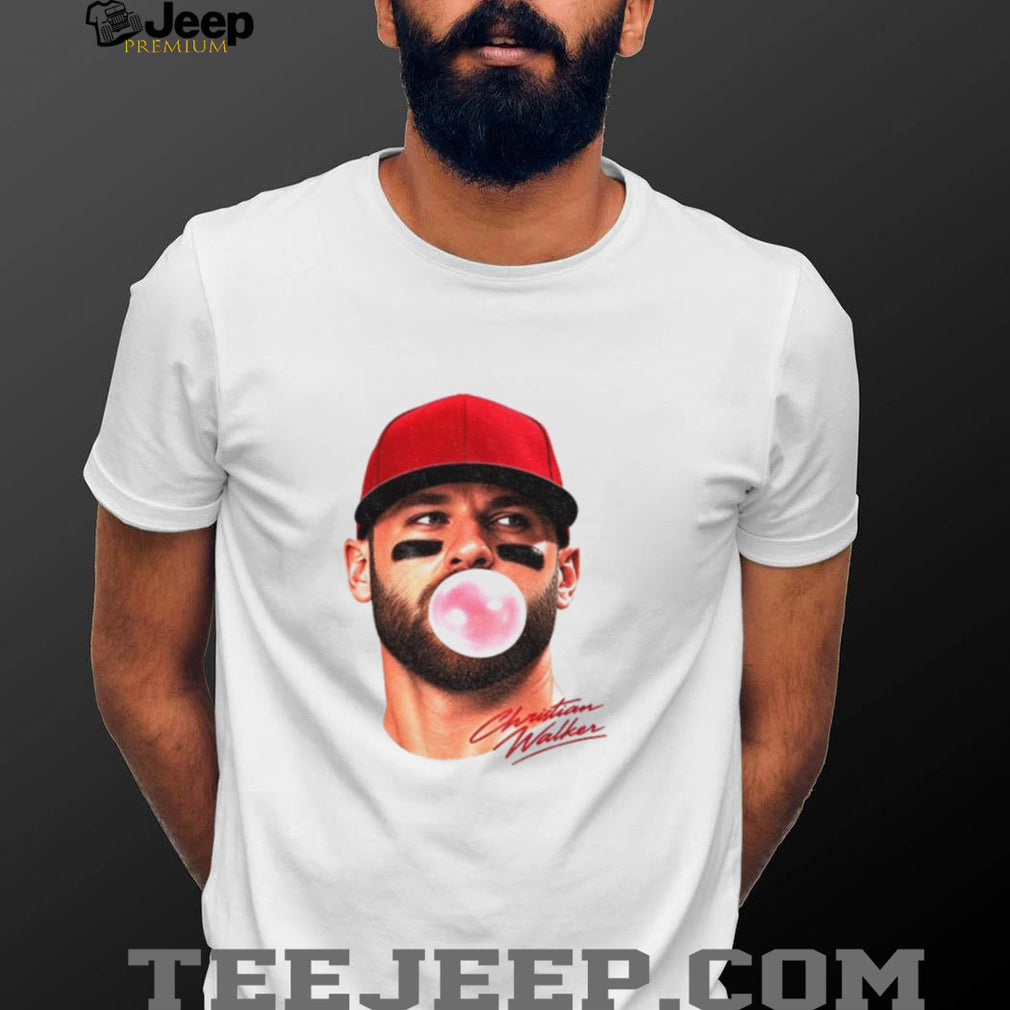 Christian Walker Allstar Bubble MLB baseball player shirt