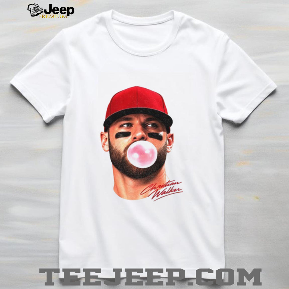 Christian Walker Allstar Bubble MLB baseball player shirt