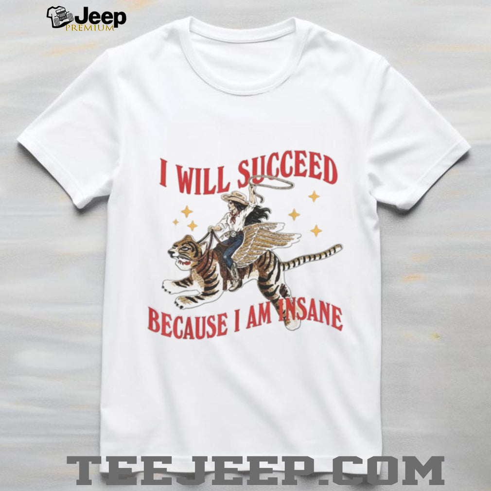 Cowgirl Tiger Flying Wing Rodeo Country Western Shirt