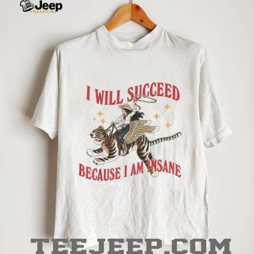Cowgirl Tiger Flying Wing Rodeo Country Western Shirt