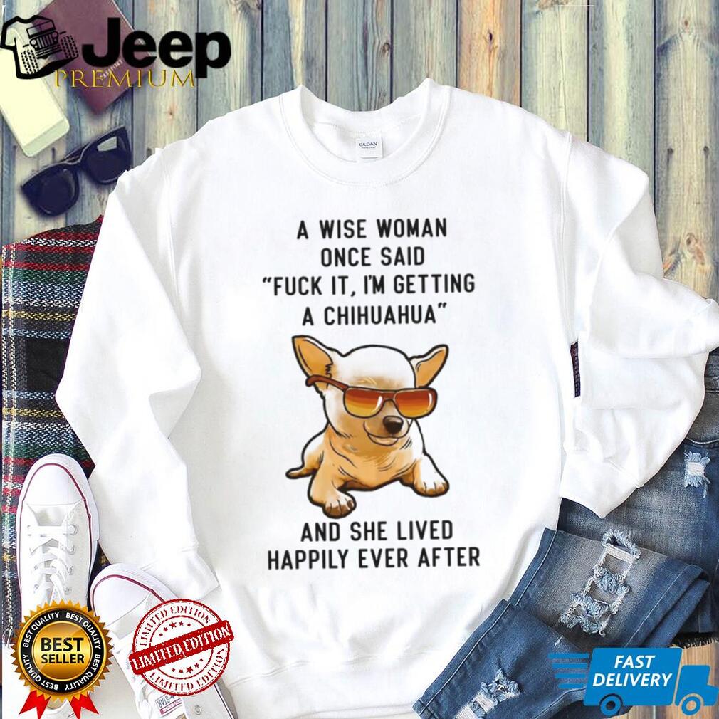 Cute Chihuahua Dog Sunglasses Funny Animal Lover Shirt