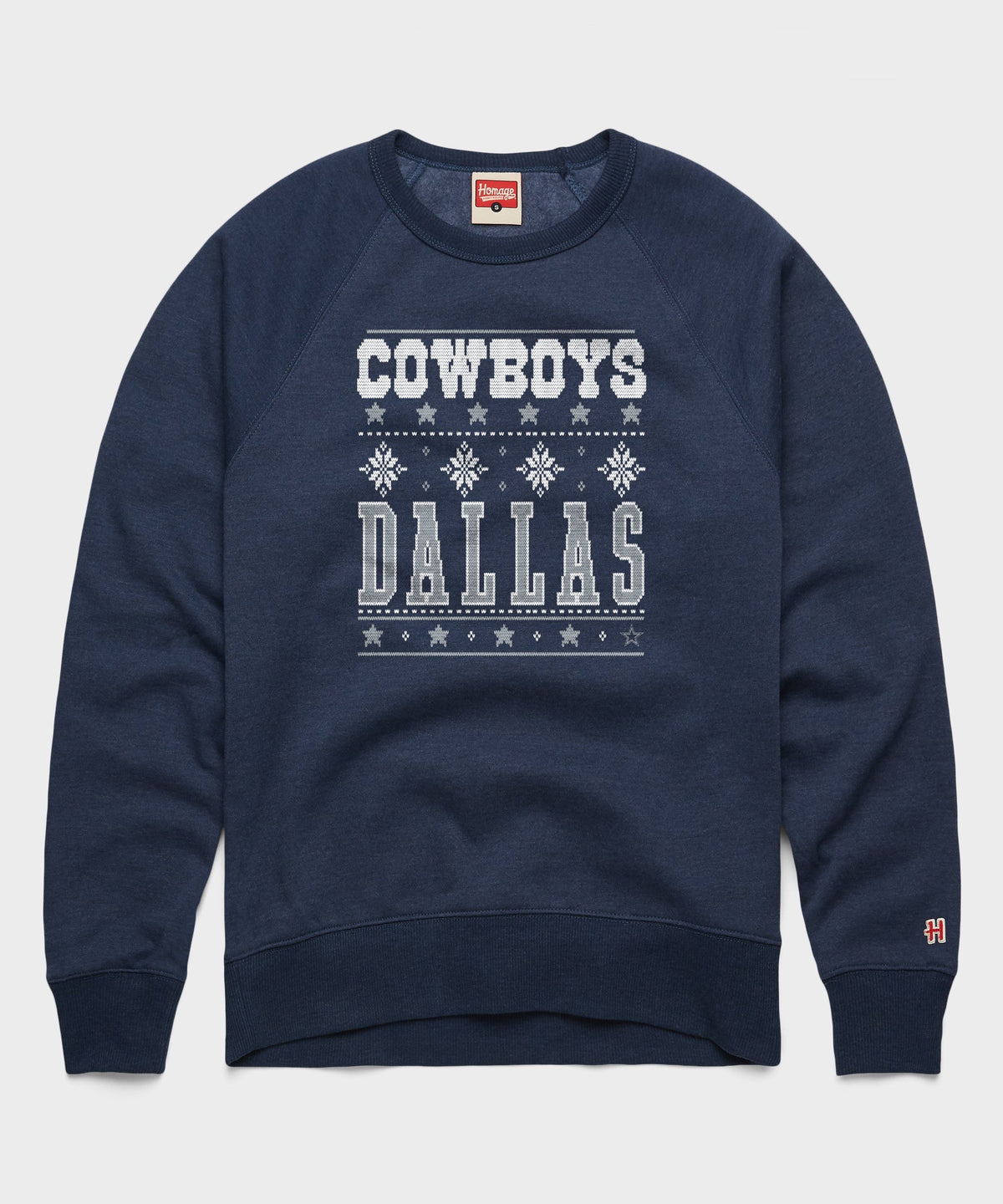Dallas Cowboys Holiday Crewneck