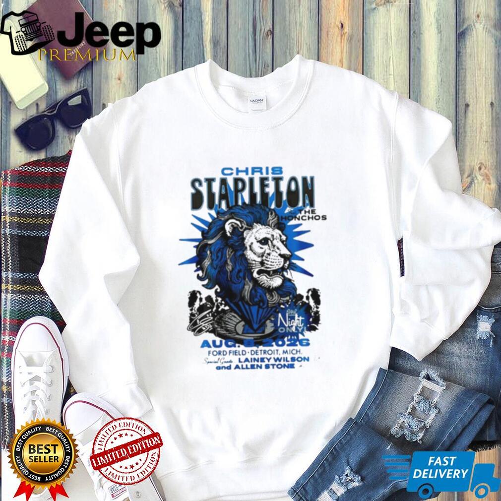 Detroit Lions Chris Stapleton Lions Shirt