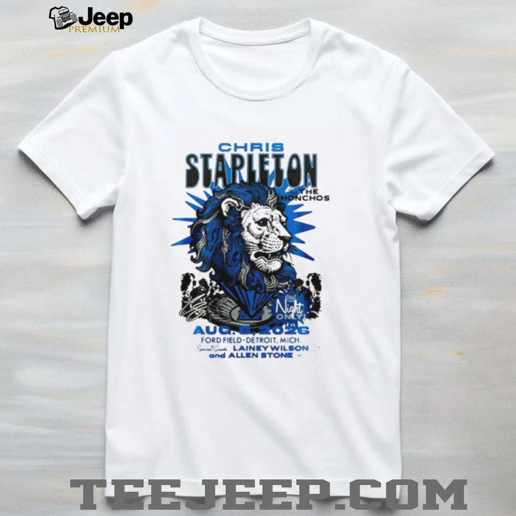 Detroit Lions Chris Stapleton Lions Shirt
