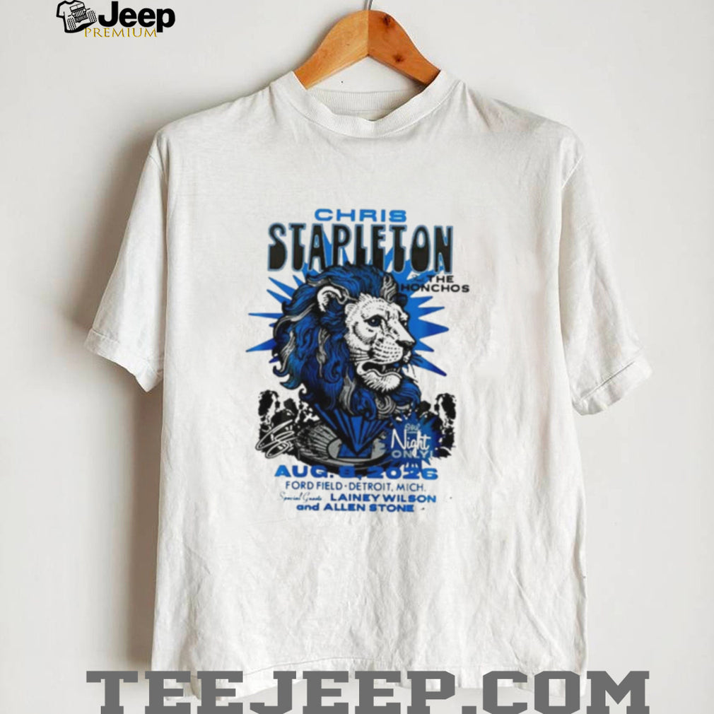 Detroit Lions Chris Stapleton Lions Shirt
