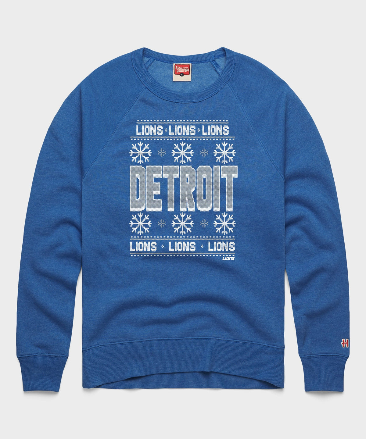 Detroit Lions Holiday Crewneck