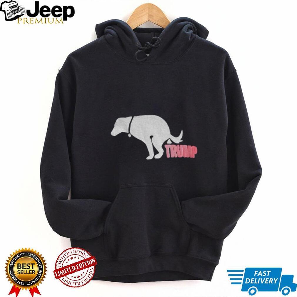 Dog Red Lettering Of Trump Anti Trump Shirt