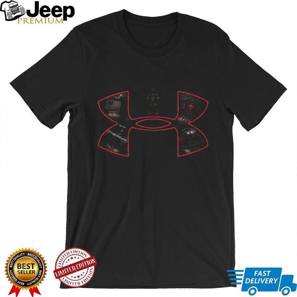 Firefighter Hero American Flag Fire Department Shirt