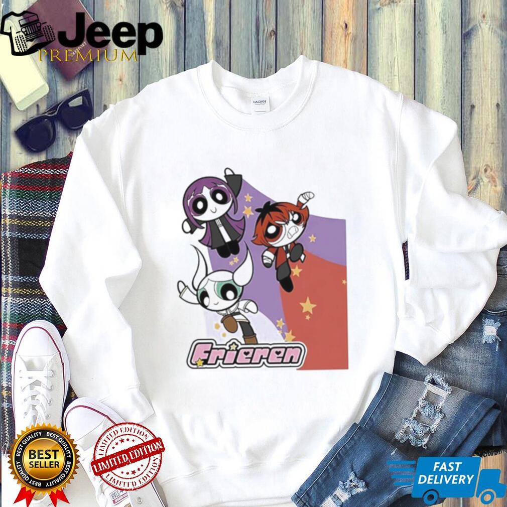Frieren The Powerpuff Girls shirt