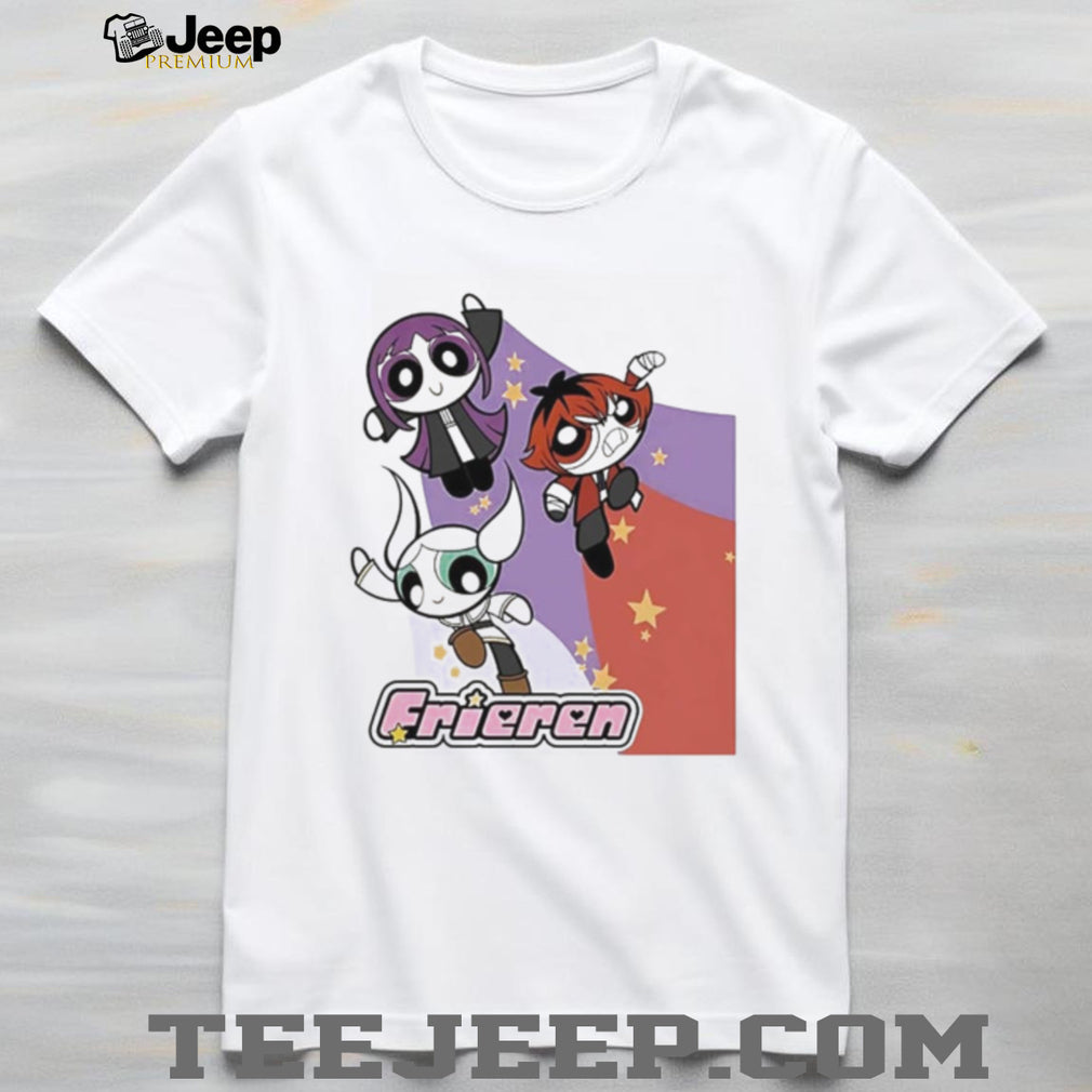 Frieren The Powerpuff Girls shirt