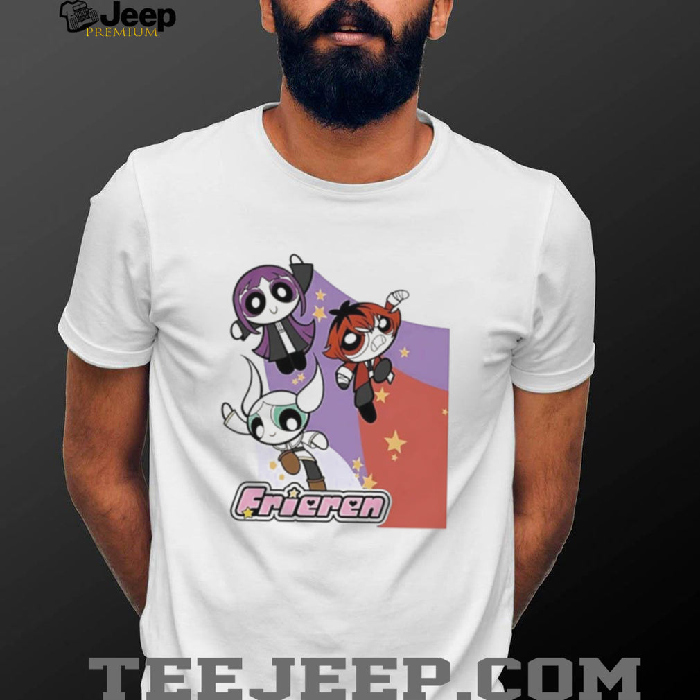 Frieren The Powerpuff Girls shirt