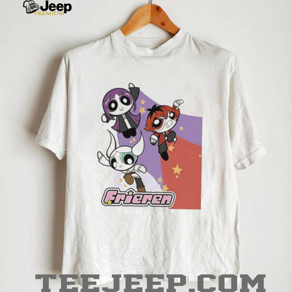 Frieren The Powerpuff Girls shirt