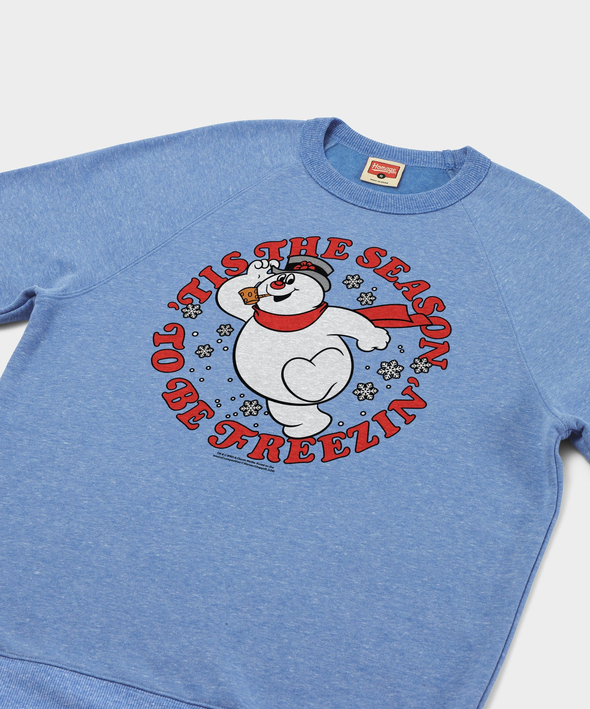 Frosty 'Tis The Season To Be Freezin' Crewneck