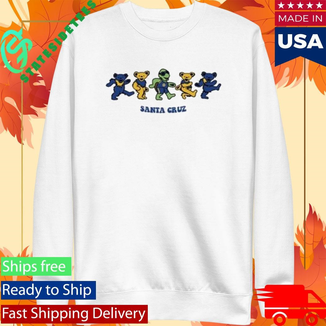 Grateful Dead x Santa Cruz Warriors Merchandise Dancing Bears &amp; Mav’Riks T-Shirt