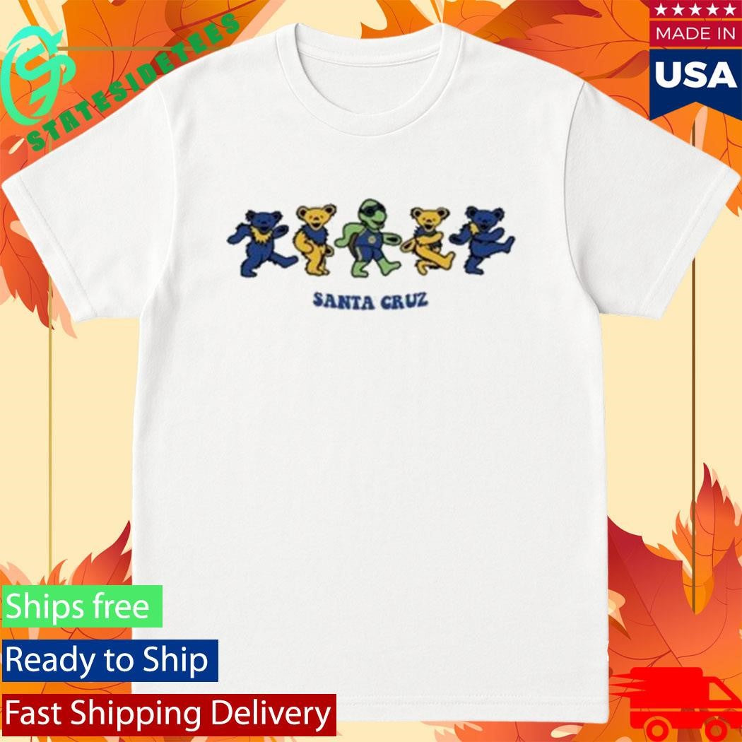 Grateful Dead x Santa Cruz Warriors Merchandise Dancing Bears &amp; Mav’Riks T-Shirt