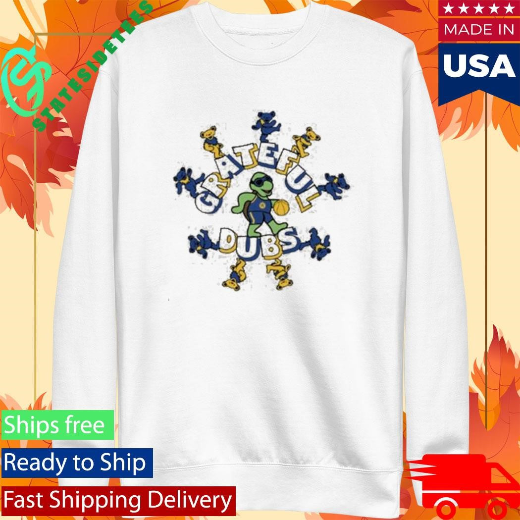Grateful Dead x Santa Cruz Warriors Merchandise Dubs Heather Shirt