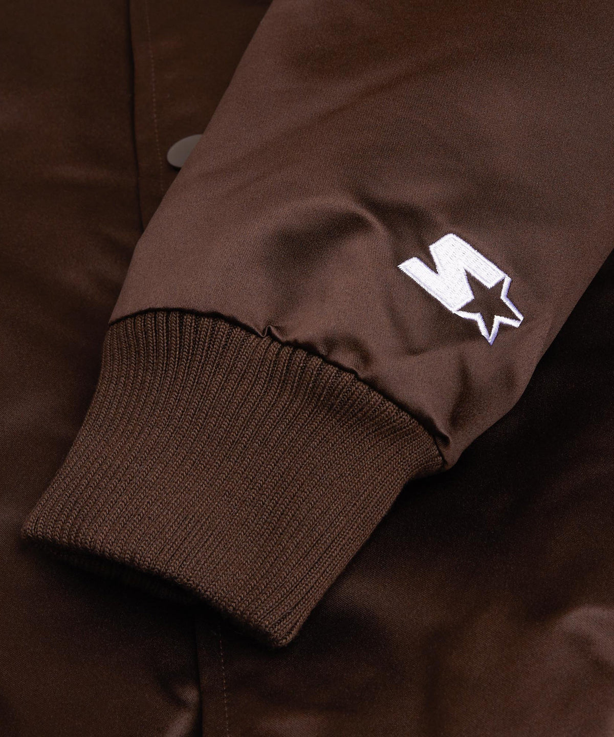 HOMAGE X Starter Browns Heavyweight Satin Jacket