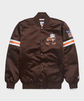HOMAGE X Starter Browns Heavyweight Satin Jacket
