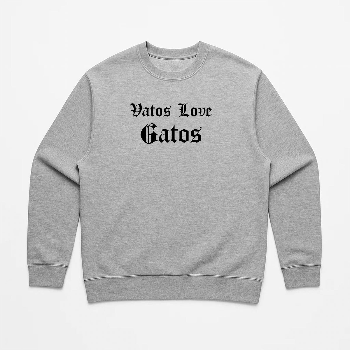 Unisex | Vatos Love Gatos | Crewneck Sweatshirt