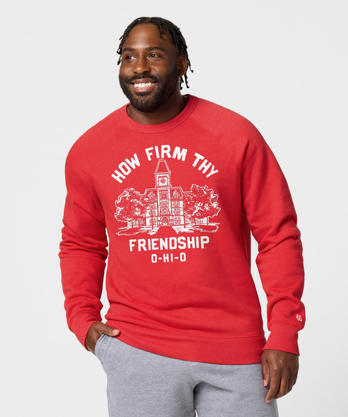 How Firm Thy Friendship O-hi-o Crewneck