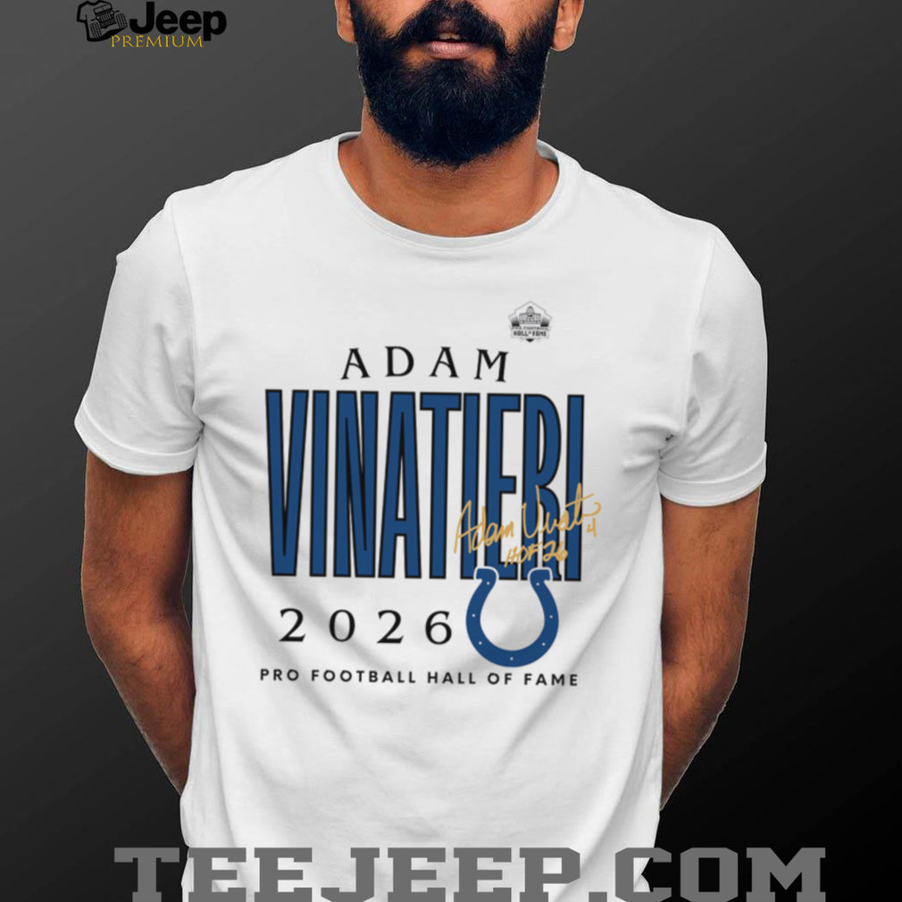 Indianapolis Colts Adam Vinatieri Hall of Fame 2026 Football Shirt