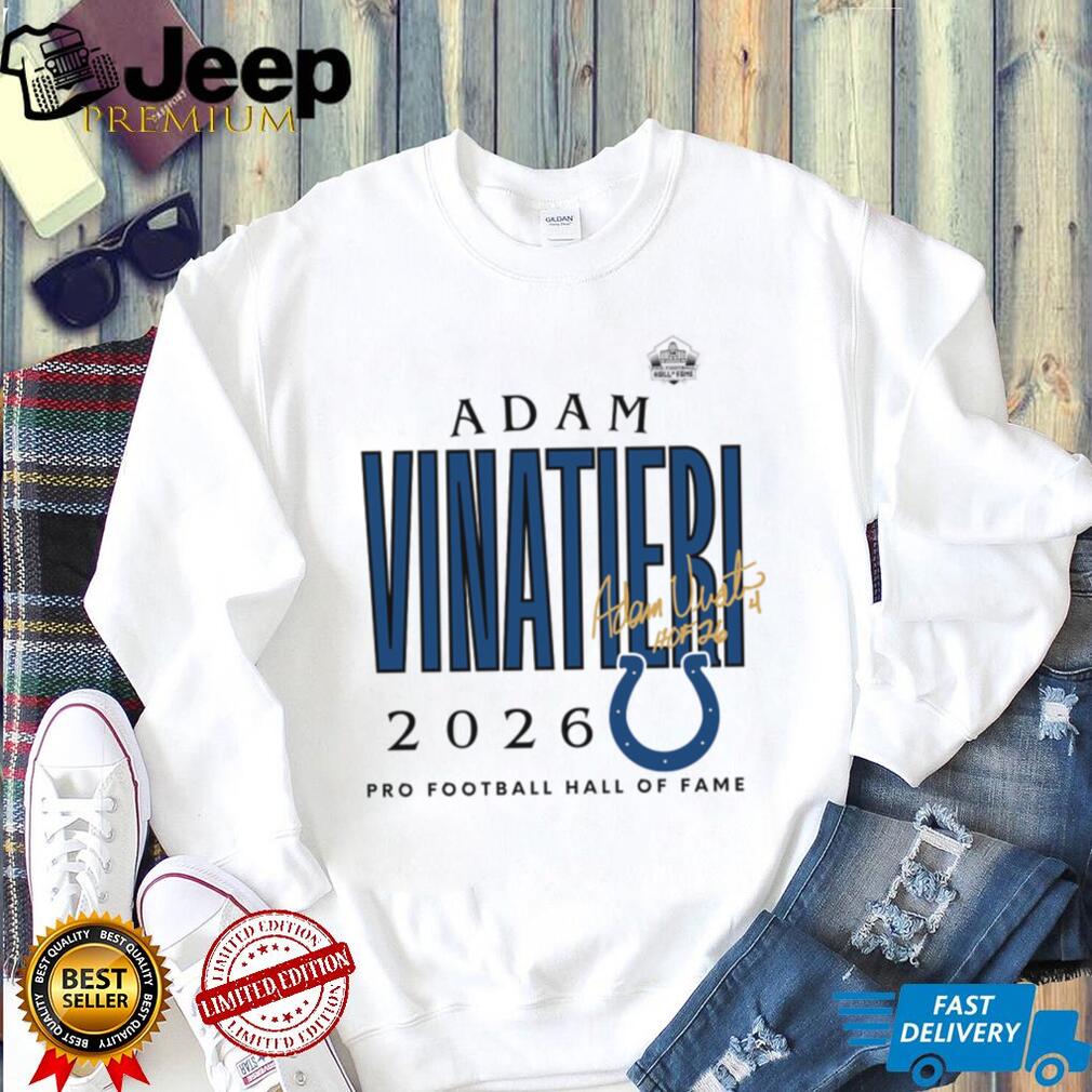 Indianapolis Colts Adam Vinatieri Hall of Fame 2026 Football Shirt