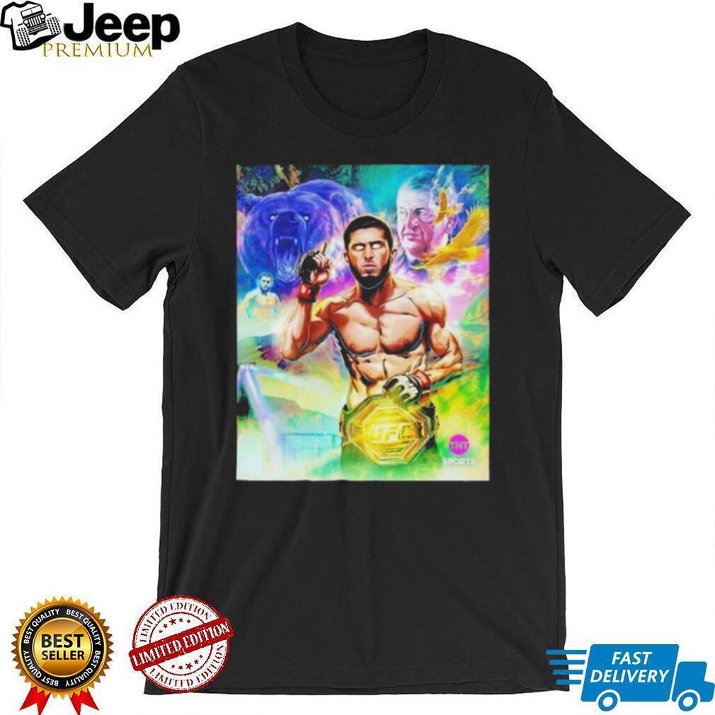 Islam Makhachev UFC Champion Collage MMA shirt