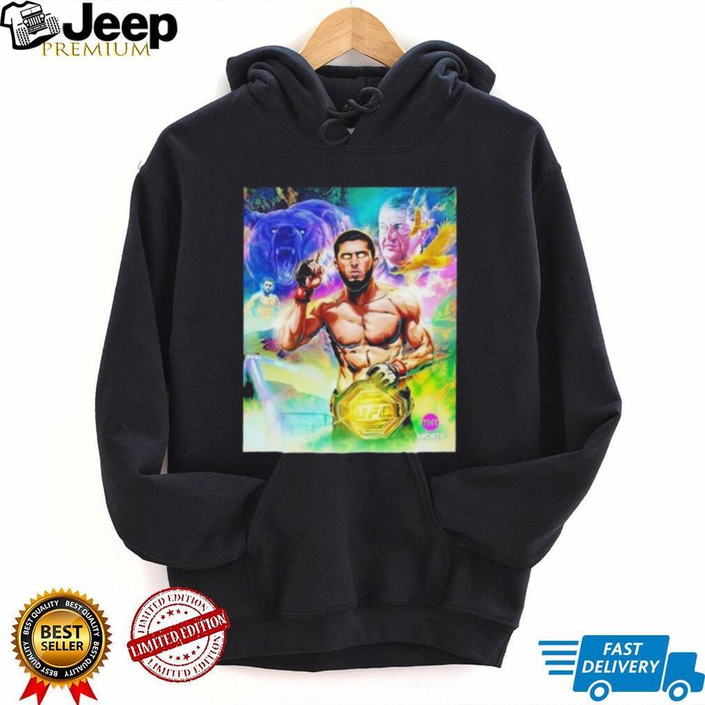 Islam Makhachev UFC Champion Collage MMA shirt