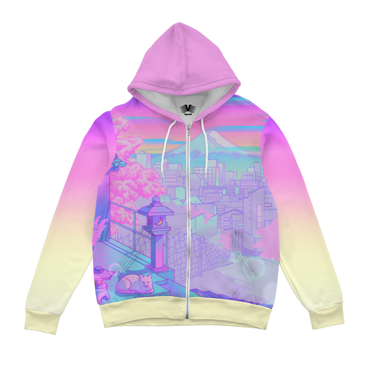Kami Friend Zip Up Hoodie