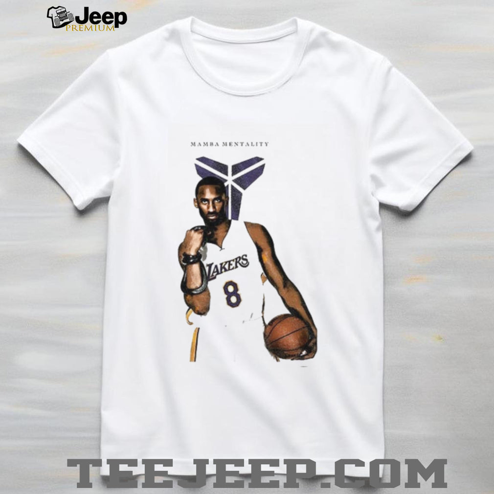 Kobe Bryant Los Angeles Lakers basketball Mamba Mentality 8 player shirt